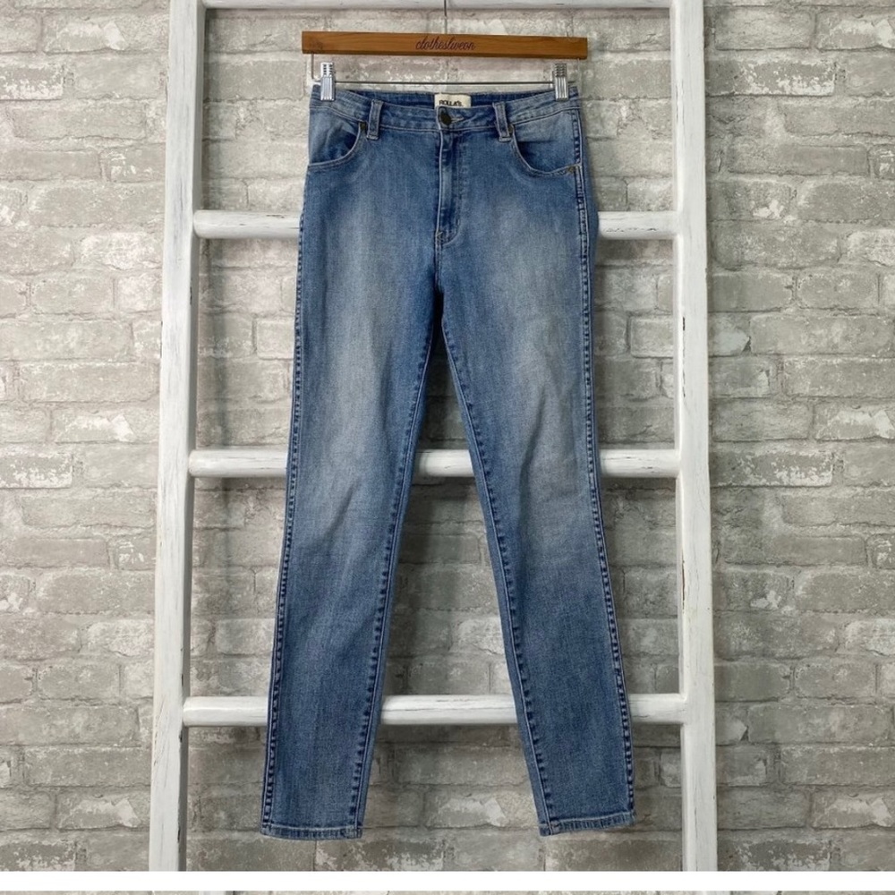 Rolla's Westcoast Super Skinny Jeans G'Day Mate Size 28